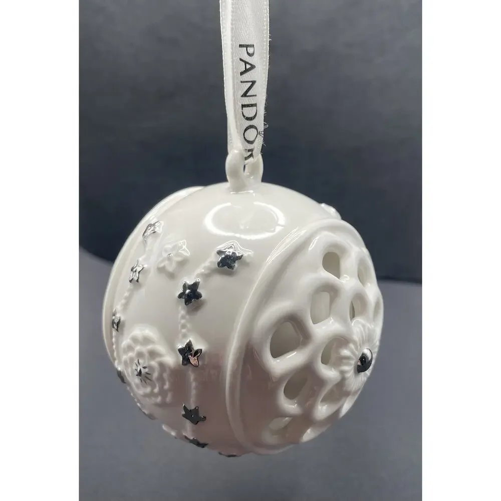 Pandora‎ Christmas Ornament 2011 Unforgettable Snowball 9